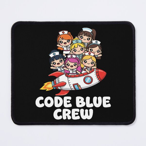 Item preview, CODE BLUE CREW - NURSE GIFT designed and sold by KEF Custom.