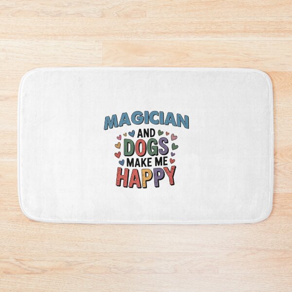Item preview, Magician And Dogs Make Me Happy - Funny Magician Dogs Lover designed and sold by Oussinc.