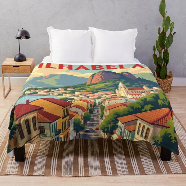 Item preview, Ilhabela: Vintage Tropical Island Escape designed and sold by LSVart.