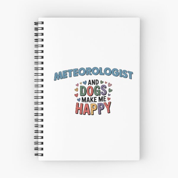 Item preview, Meteorologist And Dogs Make Me Happy - Funny Meteorologist Dogs Lover designed and sold by Oussinc.
