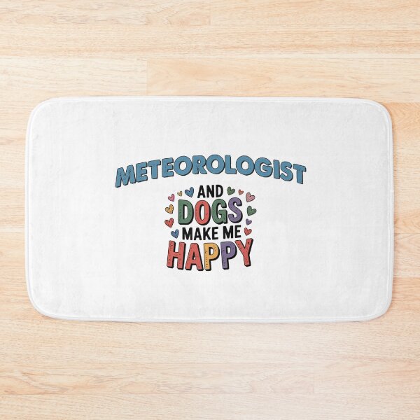 Item preview, Meteorologist And Dogs Make Me Happy - Funny Meteorologist Dogs Lover designed and sold by Oussinc.