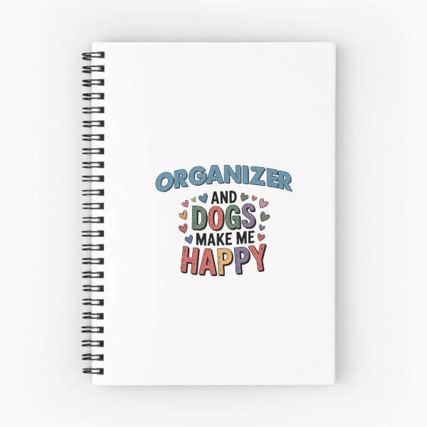 Item preview, Organizer And Dogs Make Me Happy - Funny Organizer Dogs Lover designed and sold by Oussinc.
