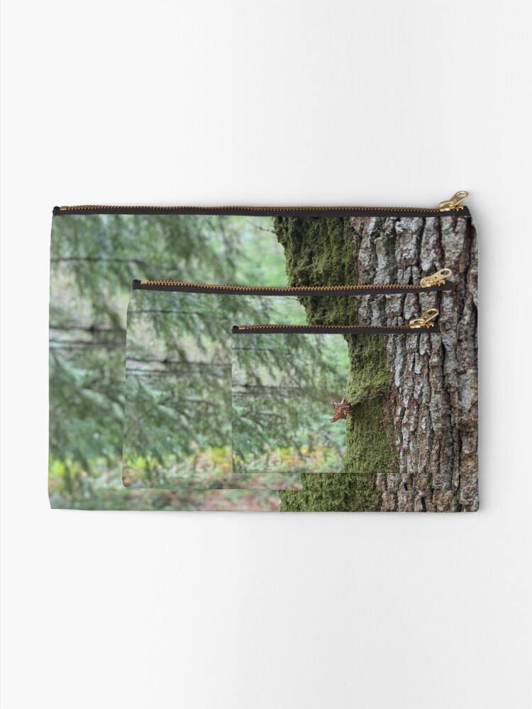Thumbnail 2 of 4, Zipper Pouch, Moss and Bark designed and sold by ShaneH29.