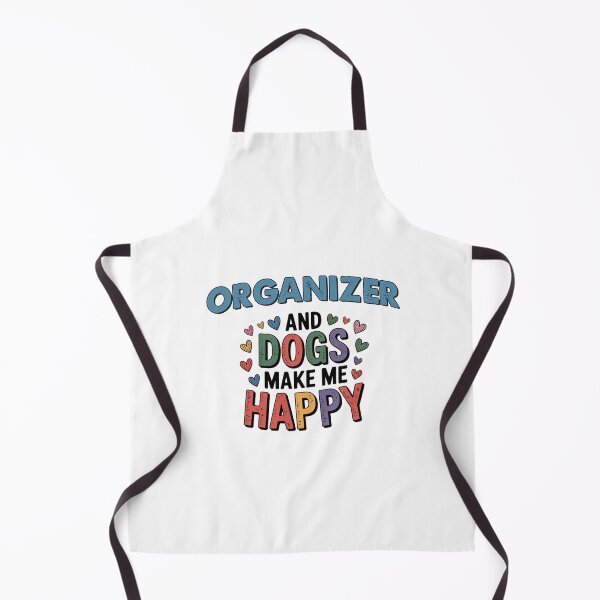 Item preview, Organizer And Dogs Make Me Happy - Funny Organizer Dogs Lover designed and sold by Oussinc.