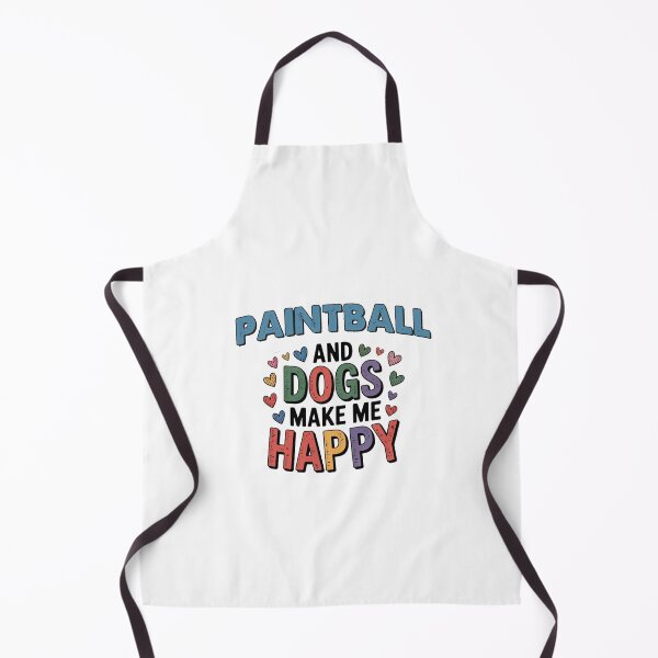 Item preview, Paintball And Dogs Make Me Happy - Funny Paintball Dogs Lover designed and sold by Oussinc.