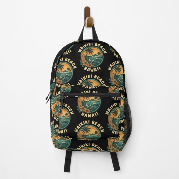 Item preview, Waikiki Beach – Hawaii (with White Lettering) designed and sold by VelvetRoom.