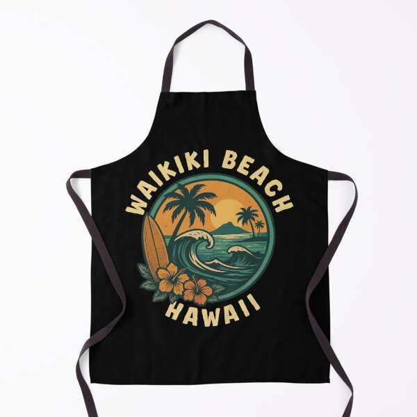 Item preview, Waikiki Beach – Hawaii (with White Lettering) designed and sold by VelvetRoom.