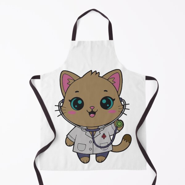 Item preview, Muffin Cute Doctor Cat designed and sold by ContextoMagico.