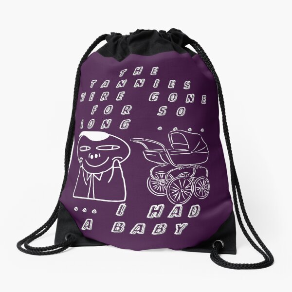 Artikel-Vorschau von Die Tannies waren so lange weg, dass ich ein Baby hatte – BTS-Meme-Shirt (weißer Text), designt und verkauft von ARMYPLUGCO.