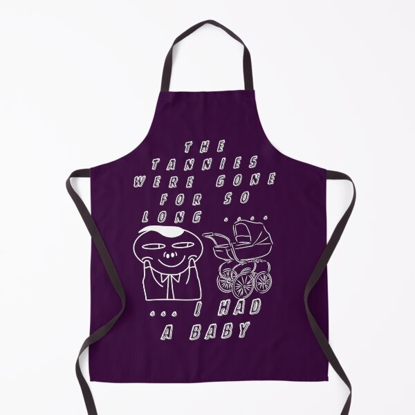 Item preview, The Tannies Were Gone So Long I Had a Baby – BTS Meme Shirt (white text) designed and sold by ARMYPLUGCO.