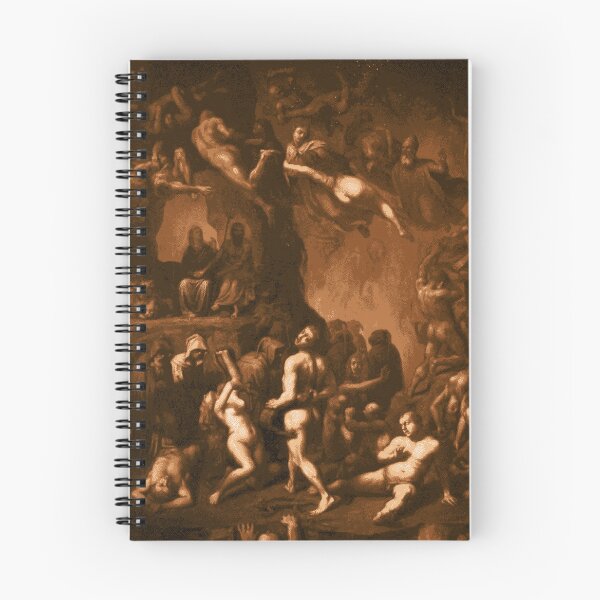 Artikelvorschau, 8 Bit Hell: Chenavards L'Enfer De Dante  entworfen und verkauft von ALCHEMIST.