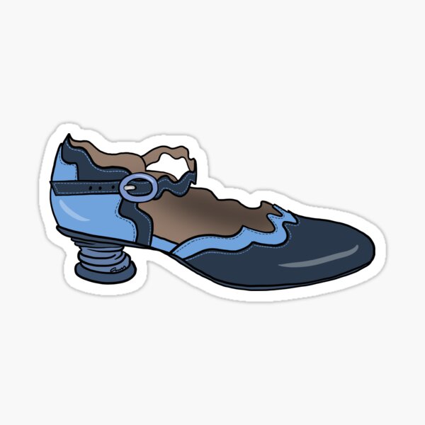 Item preview, Fluevog Trivialis Shoe in Blue designed and sold by anne m bray.