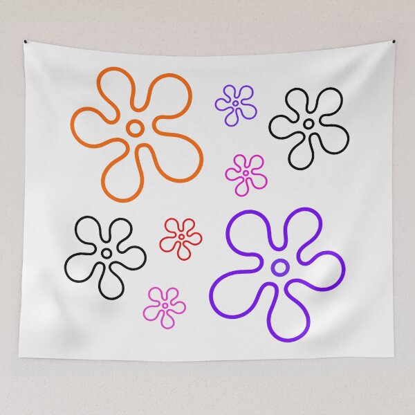 Item preview, SpongeBob SquarePants Bikini Bottom Flowers Copy designed and sold by DibujandoPorfa.