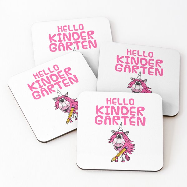 Item preview, Hello Kindergarten Unicorn, Elementary Teacher, First Day Of School designed and sold by doodlerob.