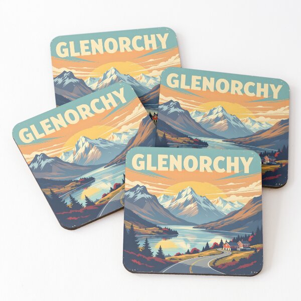 Item preview, Glenorchy, New Zealand: Vintage Travel Poster designed and sold by LSVart.