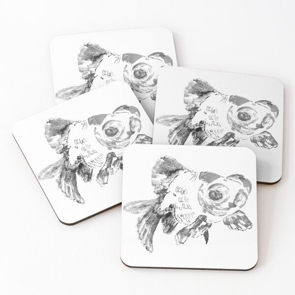 Item preview, Illustrated Monochrome Fish designed and sold by Julesoooo.