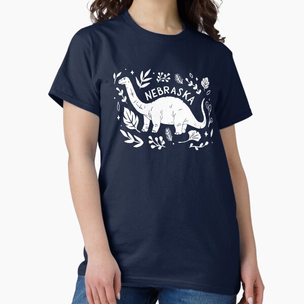 Item preview, Dinosaure bronto floral du Nebraska designed and sold by katienielandart.