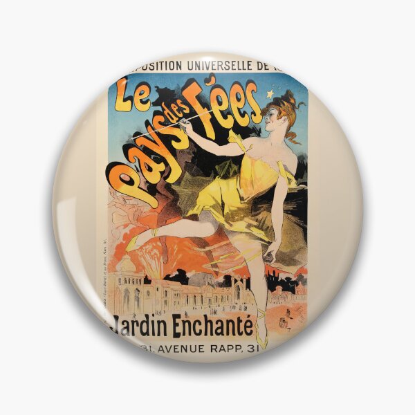 Item preview,  Jardin Enchanté Exhibition  Le Pays des Fees, Maitres de  Affiche designed and sold by TeeARTHY.