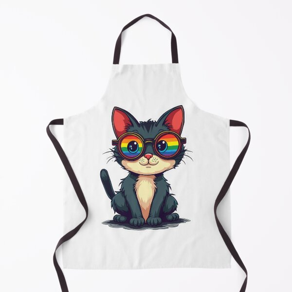 Item preview, Retro Pride Cat designed and sold by VibeTCreations.