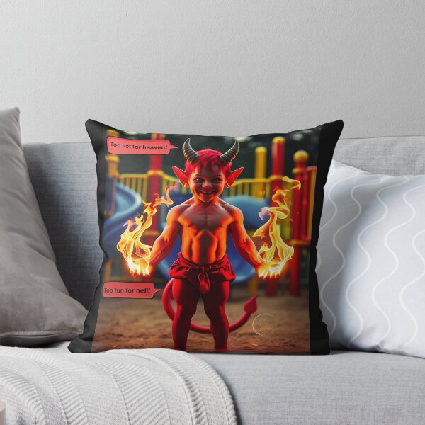Item preview, Too Hot for Heaven. Too Fun for Hell! designed and sold by StaggDevon.