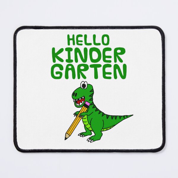Item preview, Hello Kindergarten Dinosaur, Elementary Teacher, School T-Rex designed and sold by doodlerob.