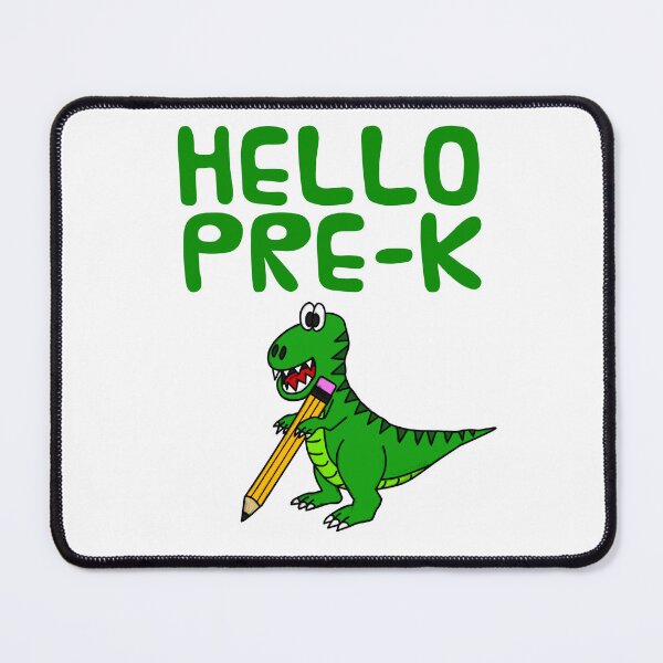 Item preview, Hello Pre-K Dinosaur, Elementary Teacher, School T-Rex designed and sold by doodlerob.
