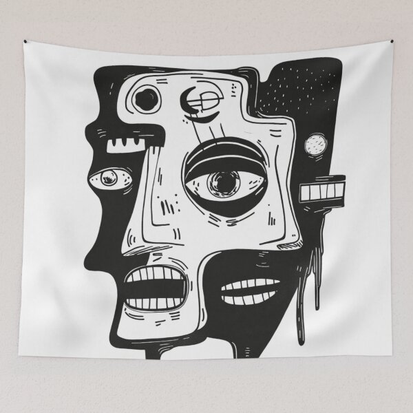 Item preview, placeholder illustration, doddles,minimal, street art 2 designed and sold by nichaplus.