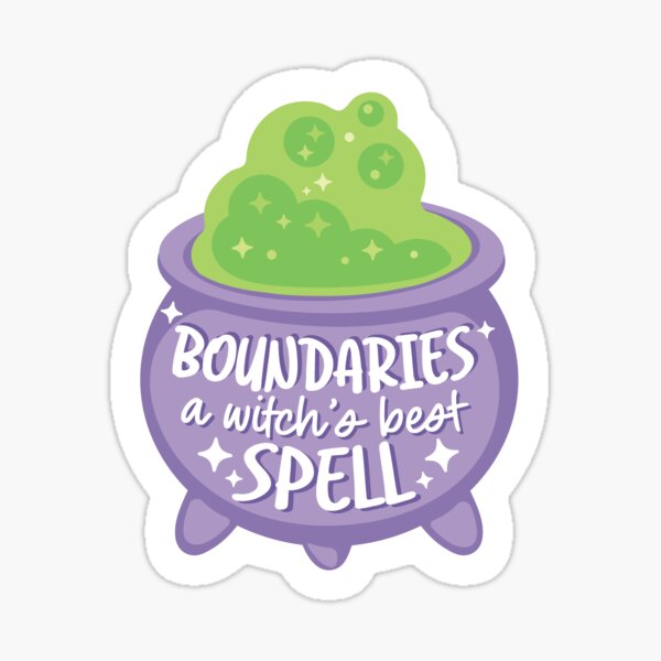 Item preview, Boundaries: Witch's Best Spell designed and sold by Kendra Art & Design Magic.