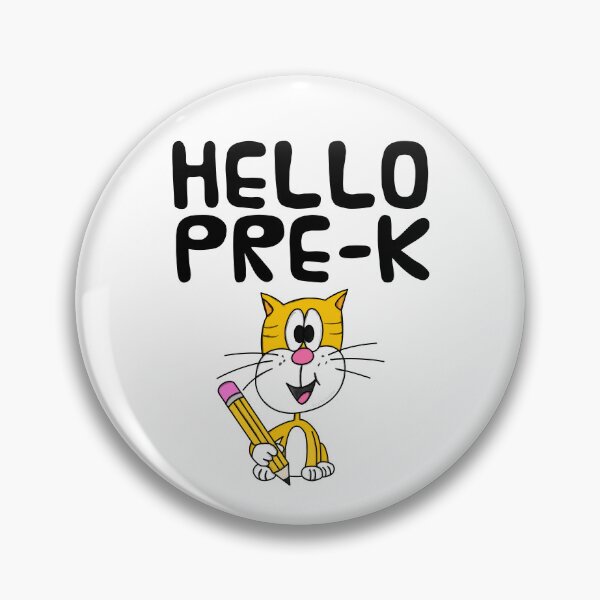 Item preview, Hello Pre-K Cat, Elementary Teacher, First Day Of School designed and sold by doodlerob.