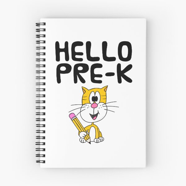 Item preview, Hello Pre-K Cat, Elementary Teacher, First Day Of School designed and sold by doodlerob.