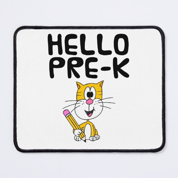 Item preview, Hello Pre-K Cat, Elementary Teacher, First Day Of School designed and sold by doodlerob.