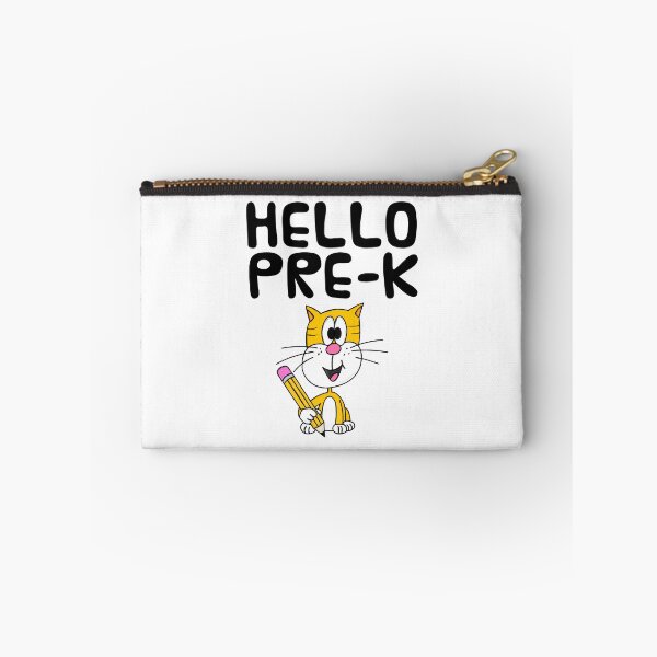 Item preview, Hello Pre-K Cat, Elementary Teacher, First Day Of School designed and sold by doodlerob.