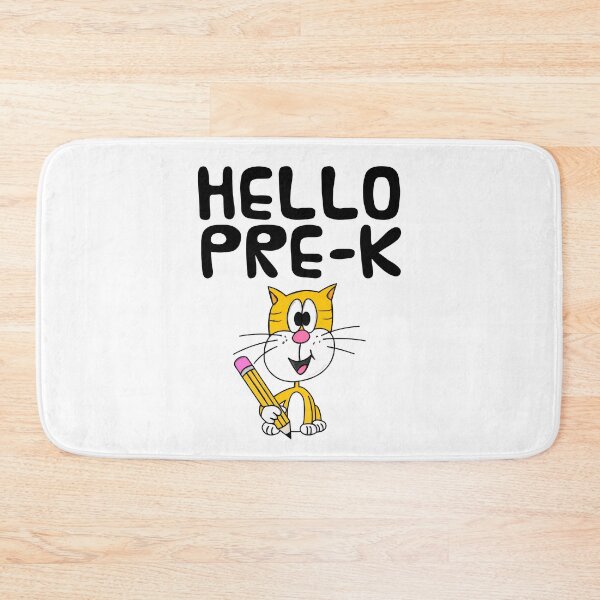 Item preview, Hello Pre-K Cat, Elementary Teacher, First Day Of School designed and sold by doodlerob.