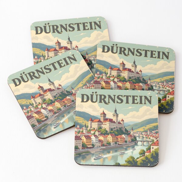 Item preview, Durnstein: Vintage-Style Travel Poster designed and sold by LSVart.