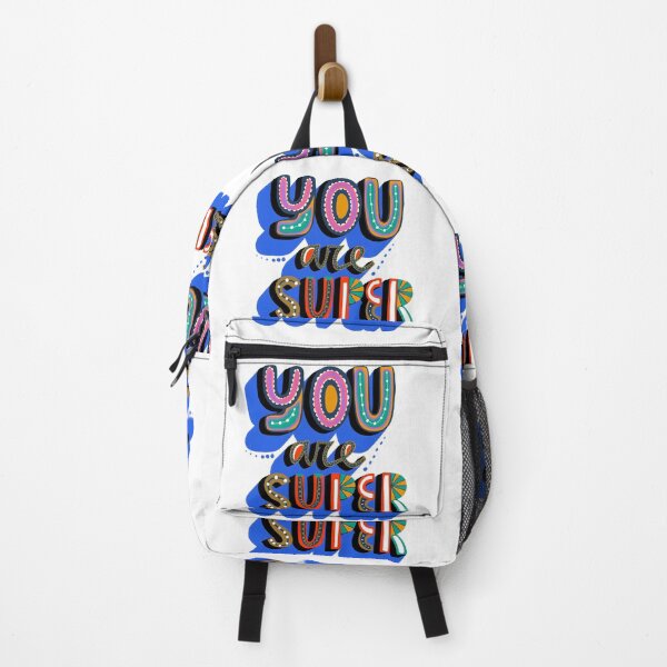 Item preview, You Are Super" - Vibrant Motivational Art with Colorful Letters designed and sold by Kollibri.