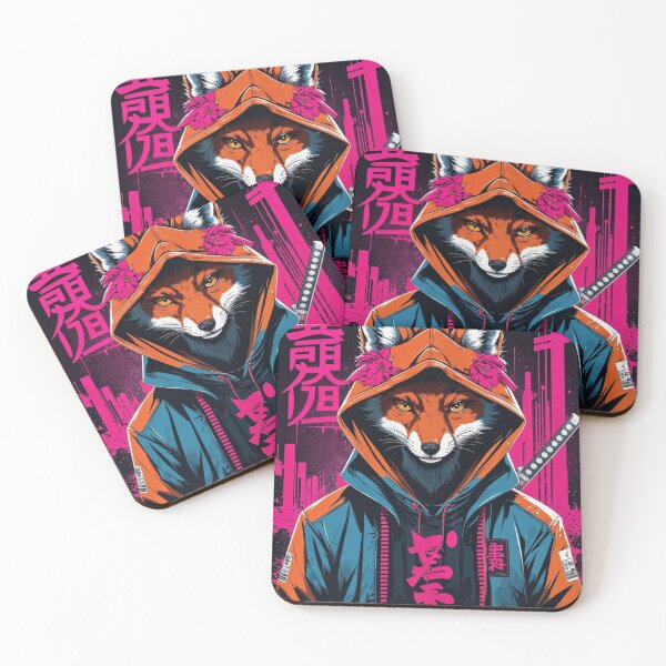 Item preview, Cyber Ronin Fox – Street Samurai designed and sold by MiamiMiker.