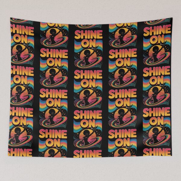 Item preview, Shine On – Vibrant Retro Disco Celebration designed and sold by Taans-Creation.