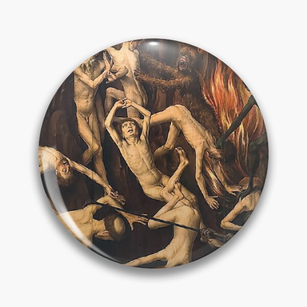 Artikelvorschau, Hölle von Hans Memling – Das Jüngste Gericht entworfen und verkauft von ALCHEMIST.