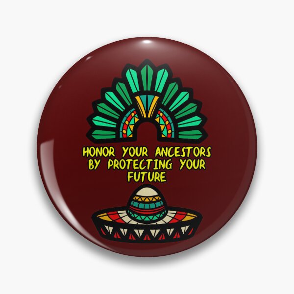 Item preview, Honor your ancestors Aztec Mexican sombrero headdress  designed and sold by MetztliSpector.