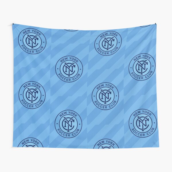 Artikel-Vorschau von New York City FC-Abzeichen – Design inspiriert vom blauen Heimtrikot, designt und verkauft von Final Whistle Art.