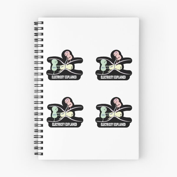 Item preview, Funny Science Electricity Explained Ohms law Cartoon Stickers Pack for Electrician,Lineman and Physics Students & Teachers and Engineering Students  designed and sold by Science Engineering Gifts.