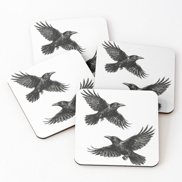 Item preview, Two Crows Flying High designed and sold by CempaArt.
