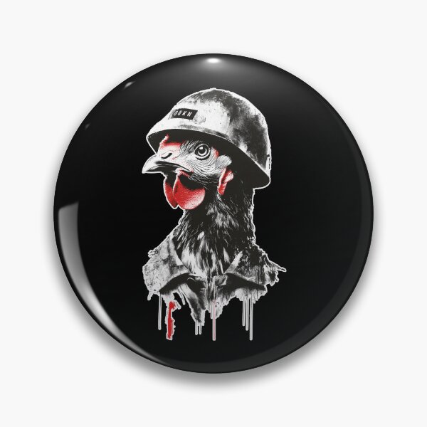 Item preview, Banksy's War Chicken designed and sold by hamishby.