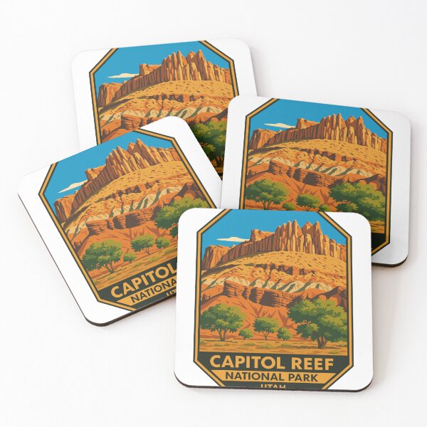 Item preview, Capitol Reef National Park Utah Sticker designed and sold by Ismeal Von.