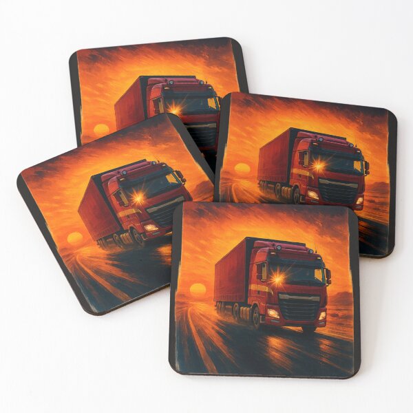Item preview, Euro truck Burnout on the road designed and sold by AwixArslan.