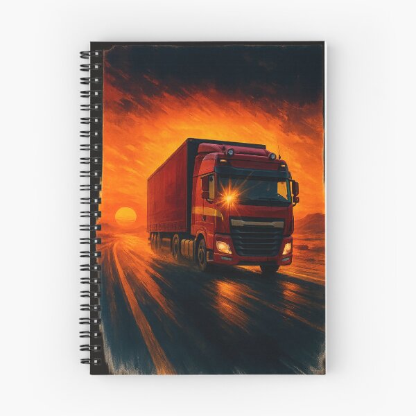 Item preview, Euro truck Burnout on the road designed and sold by AwixArslan.