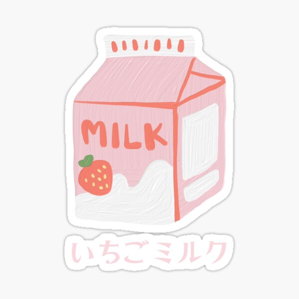 Item preview, Strawberry Milk いちごミルク designed and sold by Japonica Style.