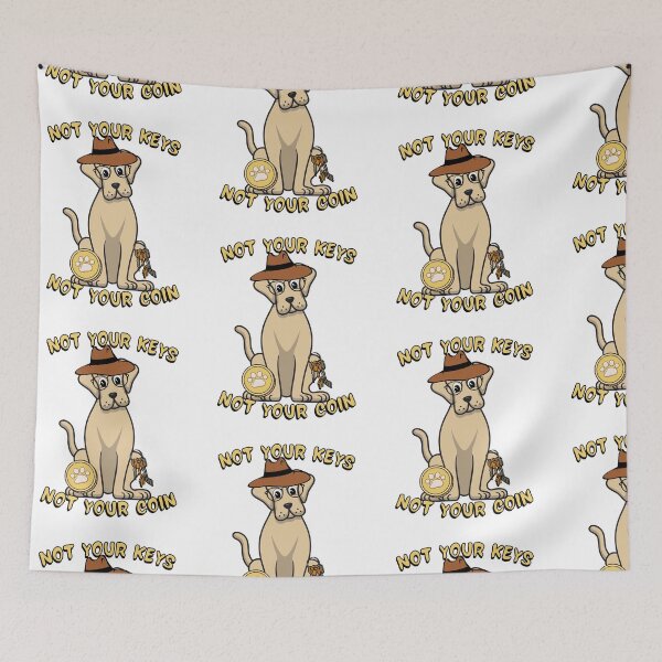 Item preview, Funny Big Dog loves crypto designed and sold by Pet Station.