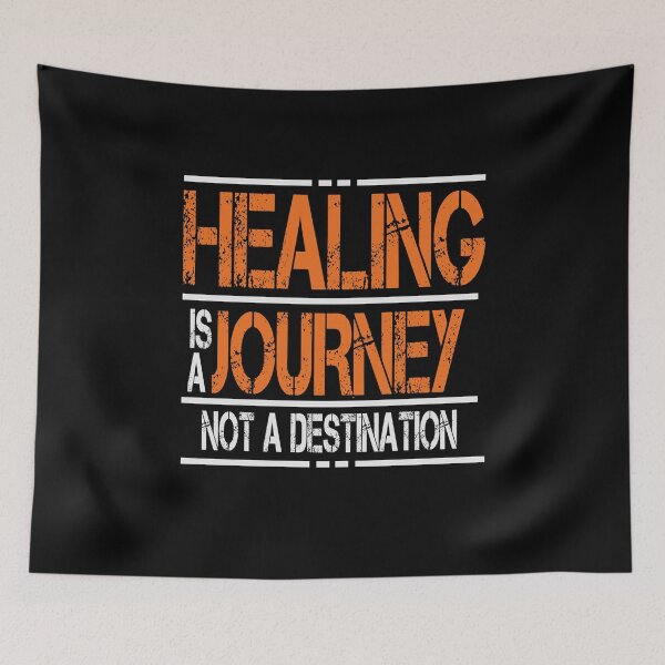 Item preview, Healing Is A Journey, Not A Destination designed and sold by OB-Store.