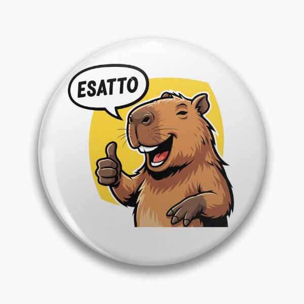 Item preview, ESATTO – Happy Capybara designed and sold by Esatto Style.